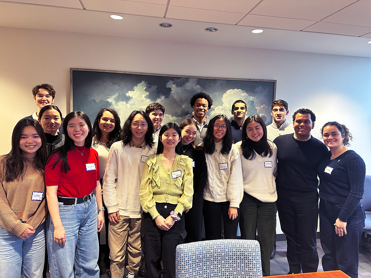 photo of winter study 2024 students